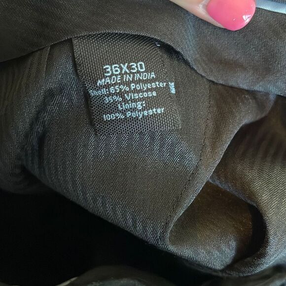 Marc Anthony Men’s Pin Stripe Slim Dress Pants size 36x30 - Picture 6 of 6